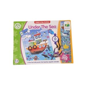 Under The Sea Long & Tall Puzzle - Multicolor Nwt